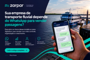 # Sua empresa de transporte fluvial depende do WhatsApp para vender passagens? Veja os riscos desse modelo **Meta description:** Descubra como a dependência do WhatsApp pode dificultar as vendas de passagens de barco e como digitalizar o atendimento com mais controle e eficiência. **Palavra-chave principal:** venda de passagens de barco online **Palavras-chave secundárias:** sistema para transporte fluvial, venda digital de passagens, gestão de passagens de barco, sistema de reservas para barcos, tecnologia para empresas de navegação. ## O WhatsApp facilita o atendimento, mas pode limitar o crescimento da sua empresa O WhatsApp se tornou uma ferramenta importante para empresas de transporte fluvial. Por meio dele, passageiros consultam horários, perguntam preços, verificam a disponibilidade de vagas e solicitam informações sobre viagens. No início, esse modelo pode funcionar bem. Entretanto, à medida que o volume de mensagens aumenta, administrar todas as solicitações manualmente pode se transformar em um problema operacional. Mensagens acumuladas, informações espalhadas em diferentes conversas, dificuldade para acompanhar pagamentos e demora nas respostas são situações que podem comprometer a experiência do passageiro e dificultar o crescimento das vendas. Para empresas que operam barcos, lanchas, balsas e outras modalidades de transporte fluvial, a questão não é abandonar o WhatsApp. É evitar que toda a operação comercial dependa exclusivamente dele. ## 1. Quantas oportunidades de venda sua empresa pode estar perdendo? Imagine um passageiro que deseja viajar de barco e envia uma mensagem perguntando sobre horários, preços e disponibilidade. Se a equipe estiver ocupada atendendo outros clientes, a resposta pode demorar. Nesse intervalo, o passageiro pode procurar outra empresa ou desistir da compra. Esse cenário se torna mais difícil quando a empresa recebe muitas mensagens simultaneamente, especialmente em períodos de alta demanda, feriados e datas comemorativas. Sem um processo organizado para acompanhar cada solicitação, fica difícil identificar quantos clientes demonstraram interesse, quantos receberam atendimento e quantos efetivamente compraram uma passagem. **O problema não é necessariamente a falta de procura. Pode ser a dificuldade de transformar as consultas em vendas.** ## 2. Informações espalhadas dificultam o controle das reservas Quando as vendas são realizadas manualmente, a equipe pode precisar consultar conversas, planilhas, comprovantes de pagamento e anotações para confirmar os detalhes de uma viagem. Esse processo aumenta a dependência de tarefas repetitivas e pode dificultar o acompanhamento de informações como: - Quantidade de passagens vendidas por viagem. - Disponibilidade de vagas por embarcação. - Identificação dos passageiros. - Situação dos pagamentos. - Histórico de reservas e cancelamentos. - Total vendido em determinado período. Quanto mais informações precisam ser conferidas manualmente, maior tende a ser o esforço necessário para manter a operação organizada. Um sistema de gestão de passagens ajuda a centralizar essas informações e facilita o acompanhamento das vendas. ## 3. Sua equipe perde tempo respondendo às mesmas perguntas? Horários, tarifas, locais de embarque, regras de bagagem e formas de pagamento estão entre as informações que os passageiros podem solicitar repetidamente. Quando todas essas dúvidas dependem de uma resposta individual, a equipe dedica parte significativa do tempo a atividades operacionais que poderiam ser simplificadas. Isso também pode prejudicar o atendimento de clientes que precisam de suporte específico. Disponibilizar informações organizadas sobre rotas, horários e preços e permitir que o passageiro consulte as opções de viagem por um canal digital pode reduzir etapas desnecessárias no processo de compra. ## 4. Como digitalizar a venda de passagens de barco? Digitalizar as vendas não significa simplesmente criar um site ou instalar um aplicativo. O objetivo é estruturar um processo no qual o passageiro consiga encontrar a viagem desejada e a empresa tenha condições de administrar a operação. Uma solução digital adequada pode reunir recursos como: - Cadastro de rotas, horários e tarifas. - Gerenciamento de embarcações e disponibilidade de vagas. - Consulta de viagens e compra de passagens online. - Registro dos dados dos passageiros. - Acompanhamento de pagamentos e reservas. - Emissão de comprovantes ou passagens digitais. - Relatórios para acompanhar o desempenho comercial. A escolha dos recursos deve considerar o tamanho da operação, os canais de venda existentes e as necessidades reais da empresa. O WhatsApp continua sendo útil para tirar dúvidas e prestar atendimento. A diferença é que ele deixa de ser o único lugar onde as informações comerciais ficam concentradas. ## 5. O que avaliar antes de contratar um sistema para transporte fluvial? Antes de escolher uma plataforma, a empresa deve verificar se a solução atende à rotina real de suas operações. Considere os seguintes critérios: **Gestão centralizada:** é possível administrar rotas, embarcações, tarifas e reservas em um único ambiente? **Controle das vendas:** a equipe consegue consultar passagens vendidas e acompanhar os pagamentos? **Experiência do passageiro:** o cliente consegue encontrar informações sobre a viagem sem precisar iniciar várias conversas? **Operação de embarque:** existe uma forma organizada de consultar os passageiros e validar as passagens? **Relatórios:** a empresa consegue acompanhar os resultados comerciais e financeiros? **Facilidade de implantação:** a equipe consegue aprender a utilizar o sistema sem interromper a operação atual? Uma boa ferramenta deve resolver problemas concretos e acompanhar a evolução da empresa, sem adicionar complexidade desnecessária. ## 6. Como a Zarpar pode ajudar sua empresa de navegação? A Zarpar é uma plataforma de mobilidade fluvial que conecta a experiência de compra do passageiro à gestão comercial das empresas de transporte. A proposta é facilitar a organização das vendas de passagens e oferecer recursos digitais para administrar a operação, incluindo rotas, viagens, reservas e informações dos passageiros, conforme os módulos contratados e disponíveis. Para empresas que desejam reduzir a dependência de processos manuais, a digitalização pode representar um passo importante para melhorar o controle das vendas e preparar a operação para atender mais passageiros. Em vez de tratar cada solicitação como uma conversa isolada, a empresa pode estruturar um processo comercial com informações organizadas e maior visibilidade sobre suas operações. ## Sua empresa está preparada para vender passagens de forma digital? Se sua equipe administra reservas pelo WhatsApp, confere pagamentos manualmente ou tem dificuldade para acompanhar as vendas de cada viagem, vale a pena avaliar como um sistema especializado pode simplificar essa rotina. A Zarpar pode ajudar sua empresa a avaliar alternativas para organizar a venda de passagens e digitalizar processos do transporte fluvial. **Solicite uma demonstração e conheça a Zarpar para empresas de transporte fluvial.** Entre em contato com a equipe da Zarpar para apresentar sua operação, identificar os principais gargalos e avaliar uma solução adequada à realidade do seu negócio.